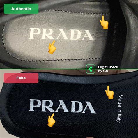 how do i know if prada shoes are real|authenticity of prada shoes.